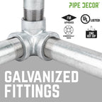 2 in. Galvanized Iron Locknut
