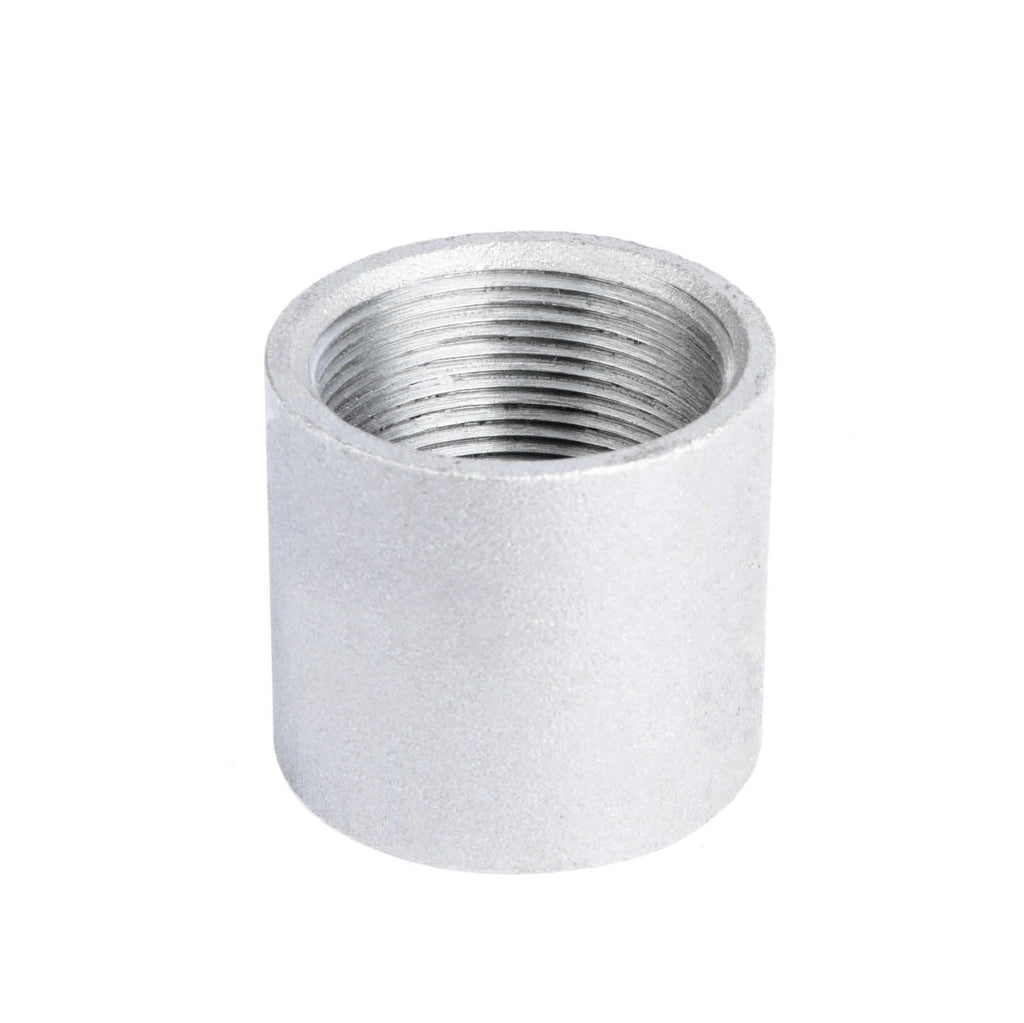 1 1/2 in. Galvanized Steel Merchant Coupling