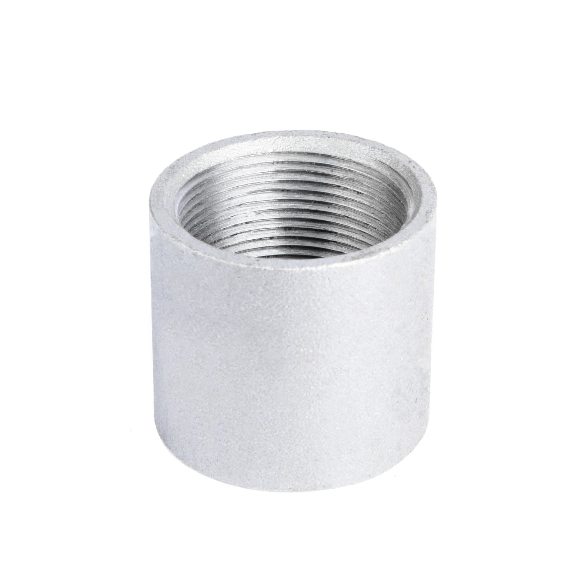1 1/2 in. Galvanized Steel Merchant Coupling
