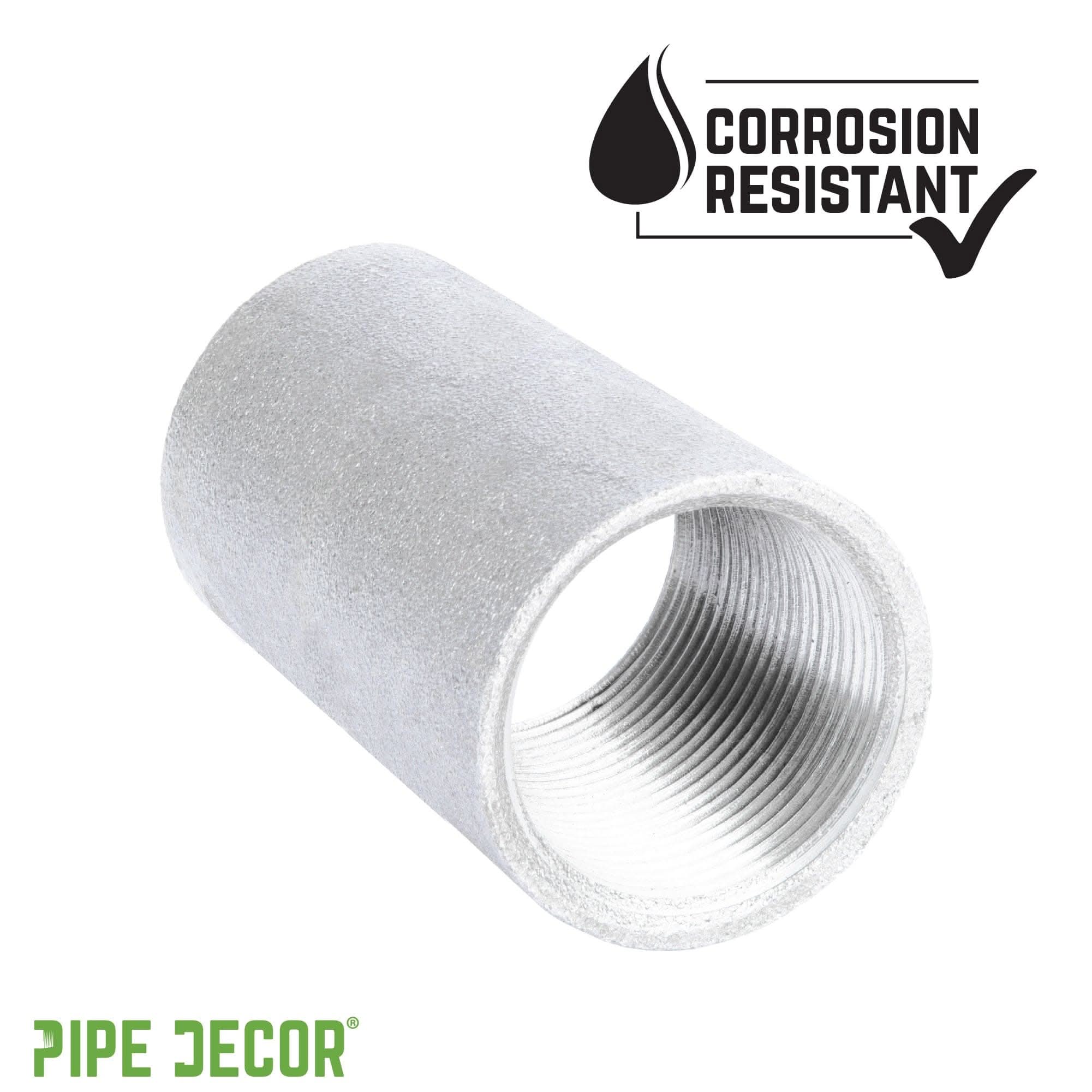 1 1/2 in. Galvanized Steel Merchant Coupling