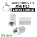 1 1/4 in. Galvanized Steel Merchant Coupling