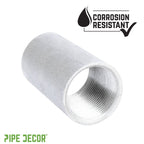 1 1/4 in. Galvanized Steel Merchant Coupling