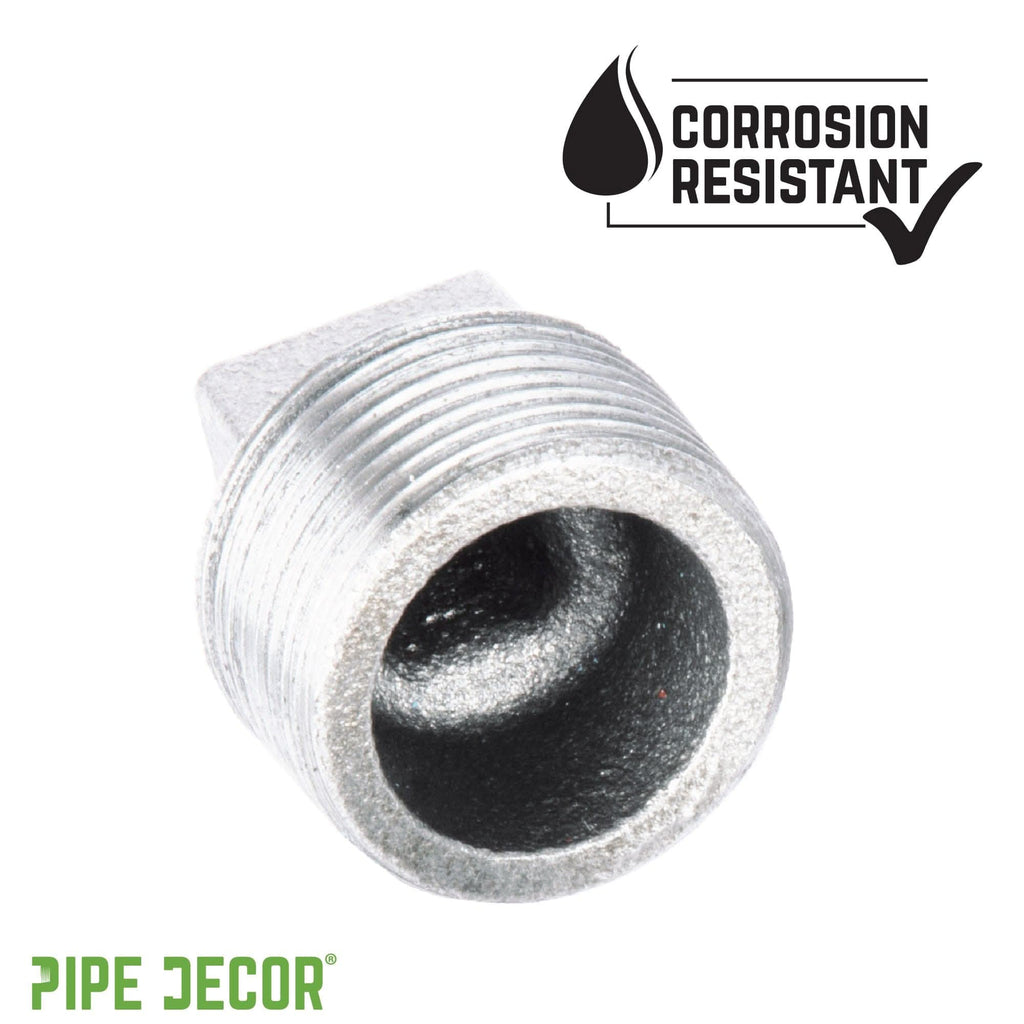 1 1/4 in. Galvanized Iron Plug