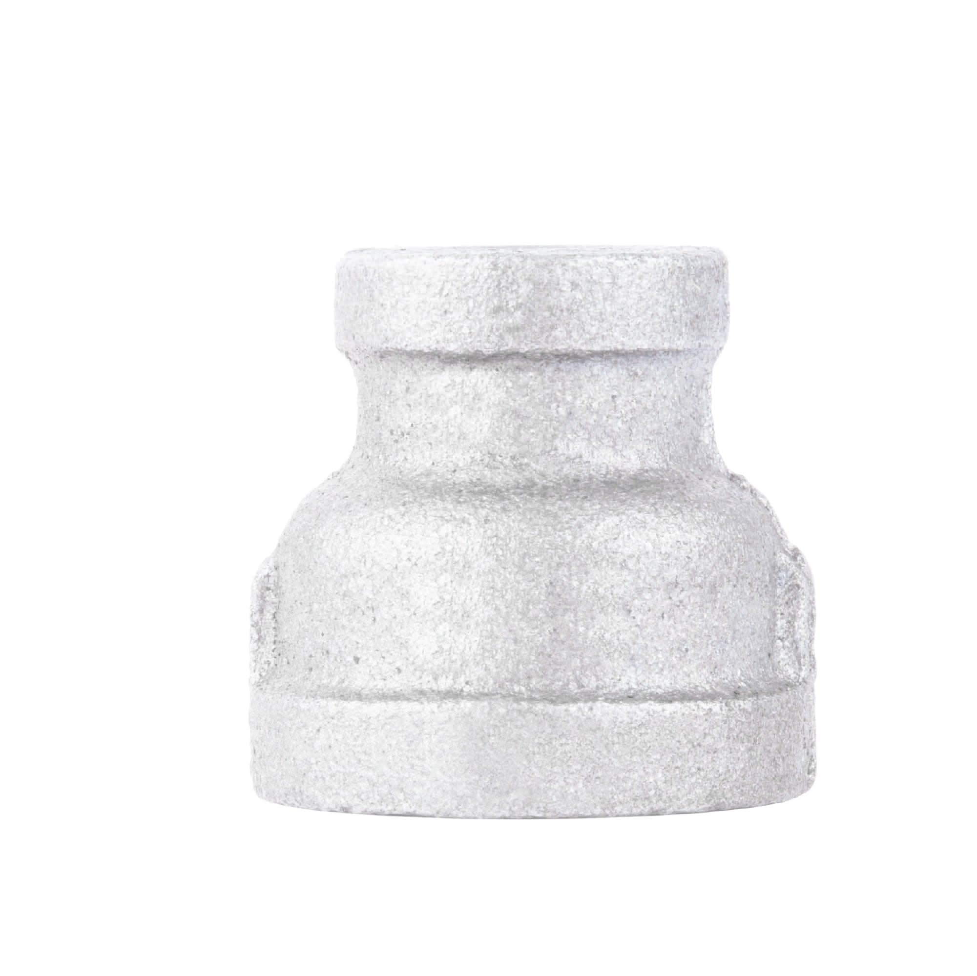 2 in. x 1 1/4 in. Galvanized Iron Reducing Coupling