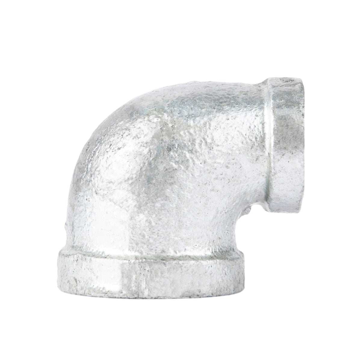 2 in. x 1 1/2 in. Galvanized Iron Reducing Elbow