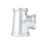 1 in. x 3/4 in. x 3/4 in. Galvanized Reducing Tee