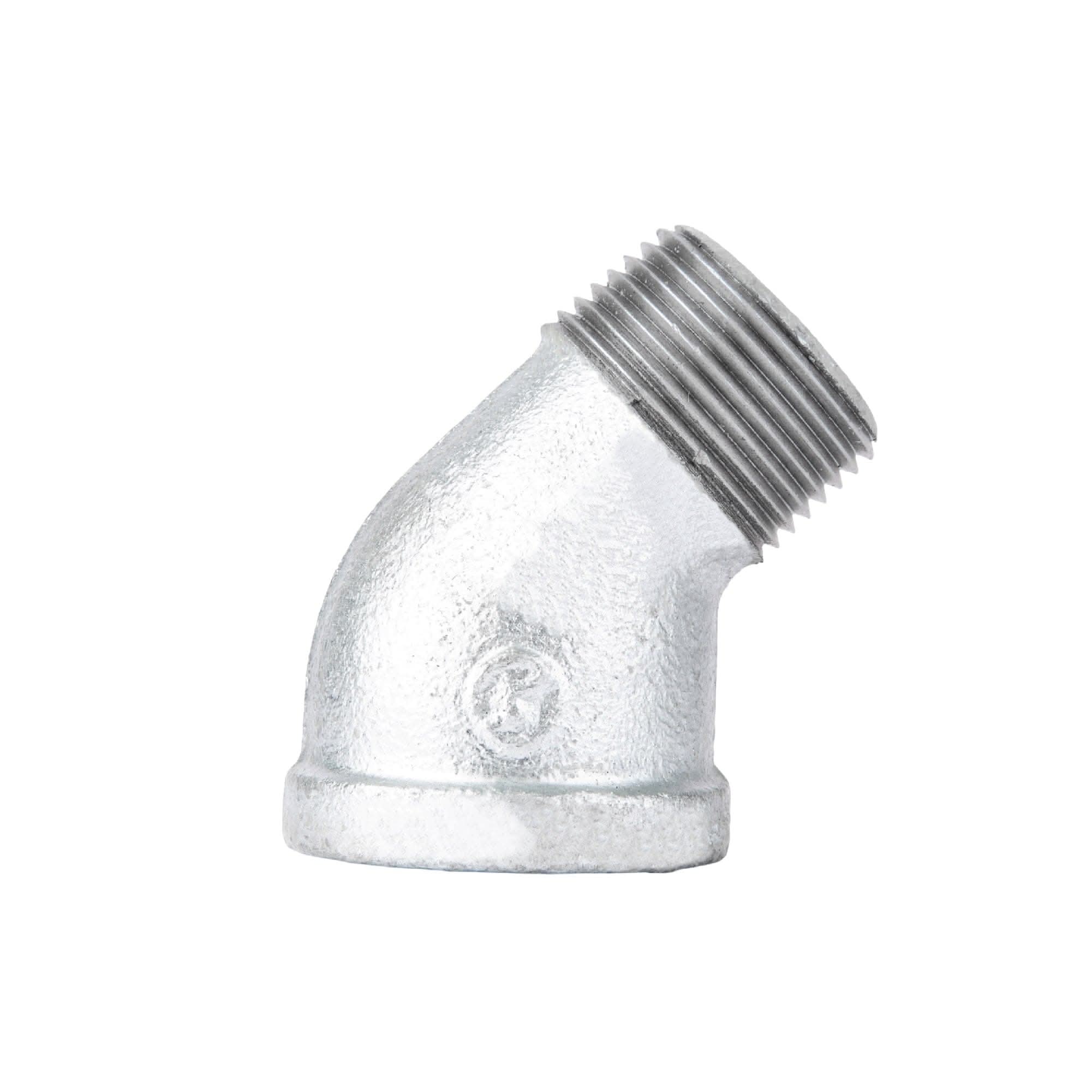 1 1/4 in. Galvanized Iron 45 Degree Street Elbow