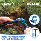 3/4" Blu-Lock Tee 31370
