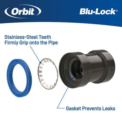 1" Blu-Lock x 1" Slip Adapter 31689