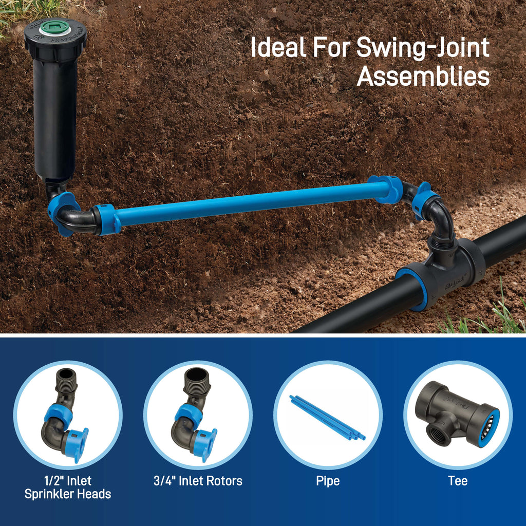 1/2" Blu-Lock x 1/2" MPT Elbow | 31970