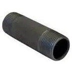 1-1/4 inch Black Steel Pipe Nipple for Fire Protection Systems, Seamless, Domestic
