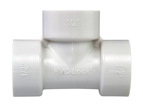 1/2" PVC-Lock Tee 33770