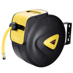 Yescom Retractable Air Hose Reel 65ft Auto Rewind Wall Mount 3/8in