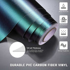 Yescom Chameleon Car Wrap Purple Green Vinyl Roll (100', 50' Options)