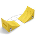 Yescom Wheel Chocks 2ct. for 35in. Tire, 66,000lbs GVWR, Polyurethane