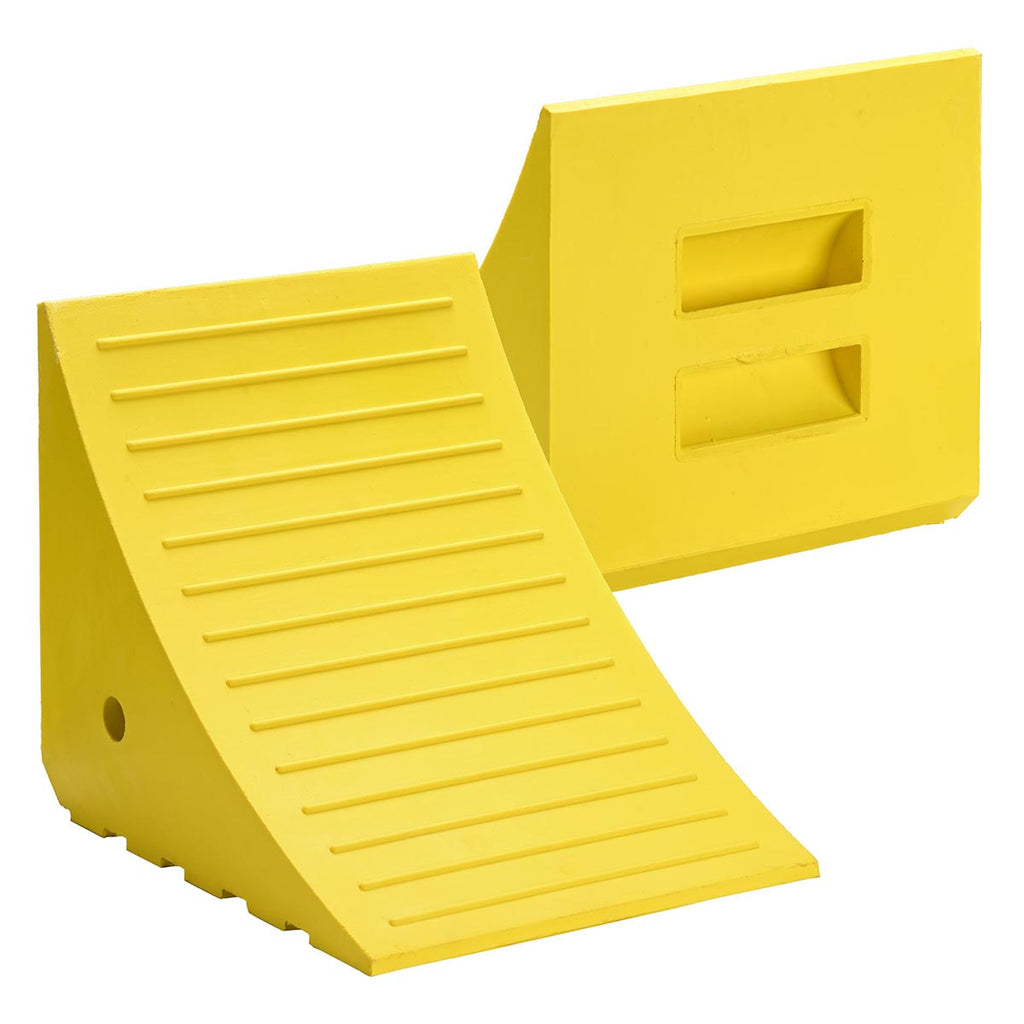 Yescom Wheel Chock for 58in. Tire, 396,800lbs GVWR, Polyurethane