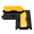 Yescom 1-Channel Cable Ramp Protector 90° Left/Right Turn Corner for 2" Cables