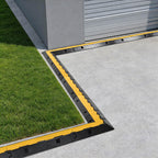 Yescom 1-Channel Cable Ramp Protector 90° Left/Right Turn Corner for 2" Cables