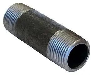 3/4" Black Nipple Import for Plumbing Applications