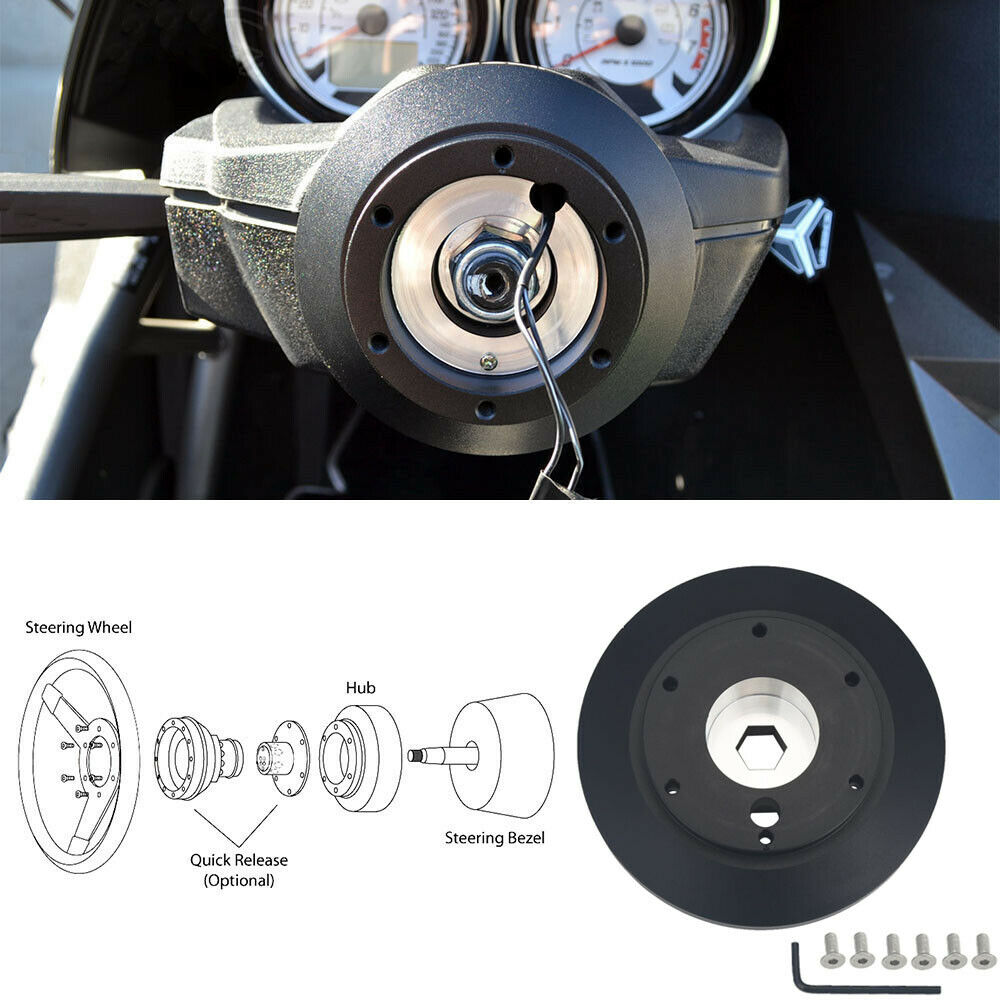Steering Wheel + Short Hub Adapter Kit For Volvo C30 Jaguar X Type