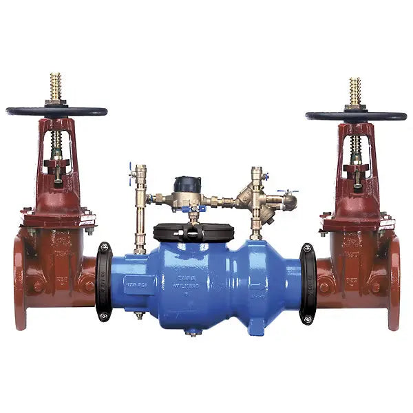 350AST Double Check Backflow Preventer Valve Double Detector Assembly with OS&Y Valves