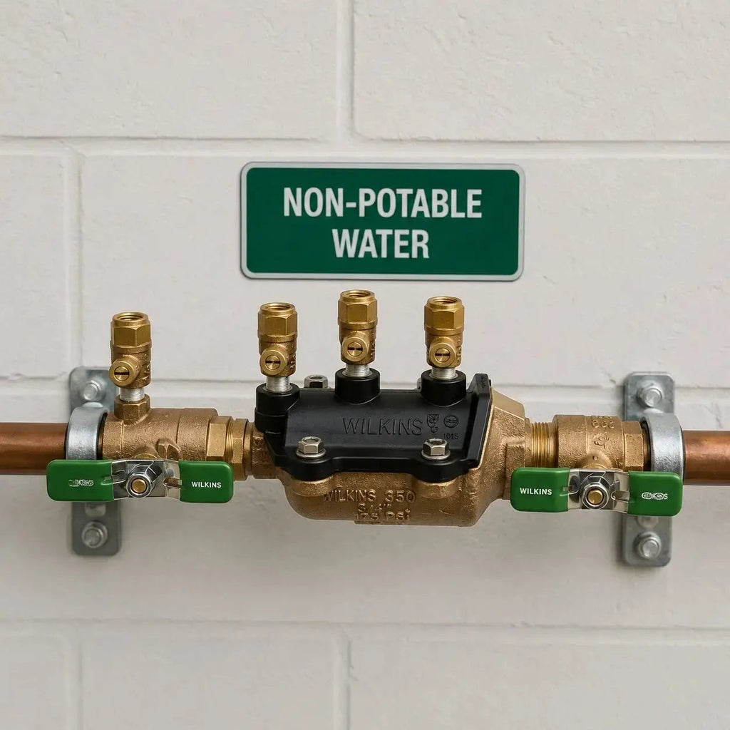 350XL Double Check Backflow Assembly