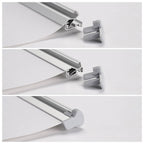 Yescom Illuminated Retractable Banner Stand Kit 33 x 79 in