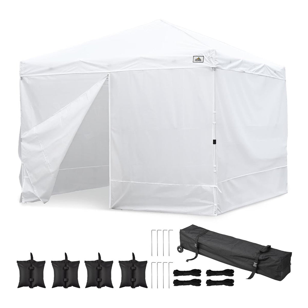 Yescom 10x10 Pop Up Canopy Tent with Bag, Optional Sidewalls