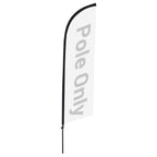 Yescom Feather Flag Pole Kit - 10 Sets, Base Type Options