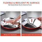 Yescom 12in Convex Mirror Fish Eye Mirror Blind Spot Safety