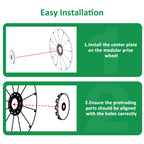 WinSpin Modular Prize Wheel Elements(Plate, Center Piece, Peg Options)