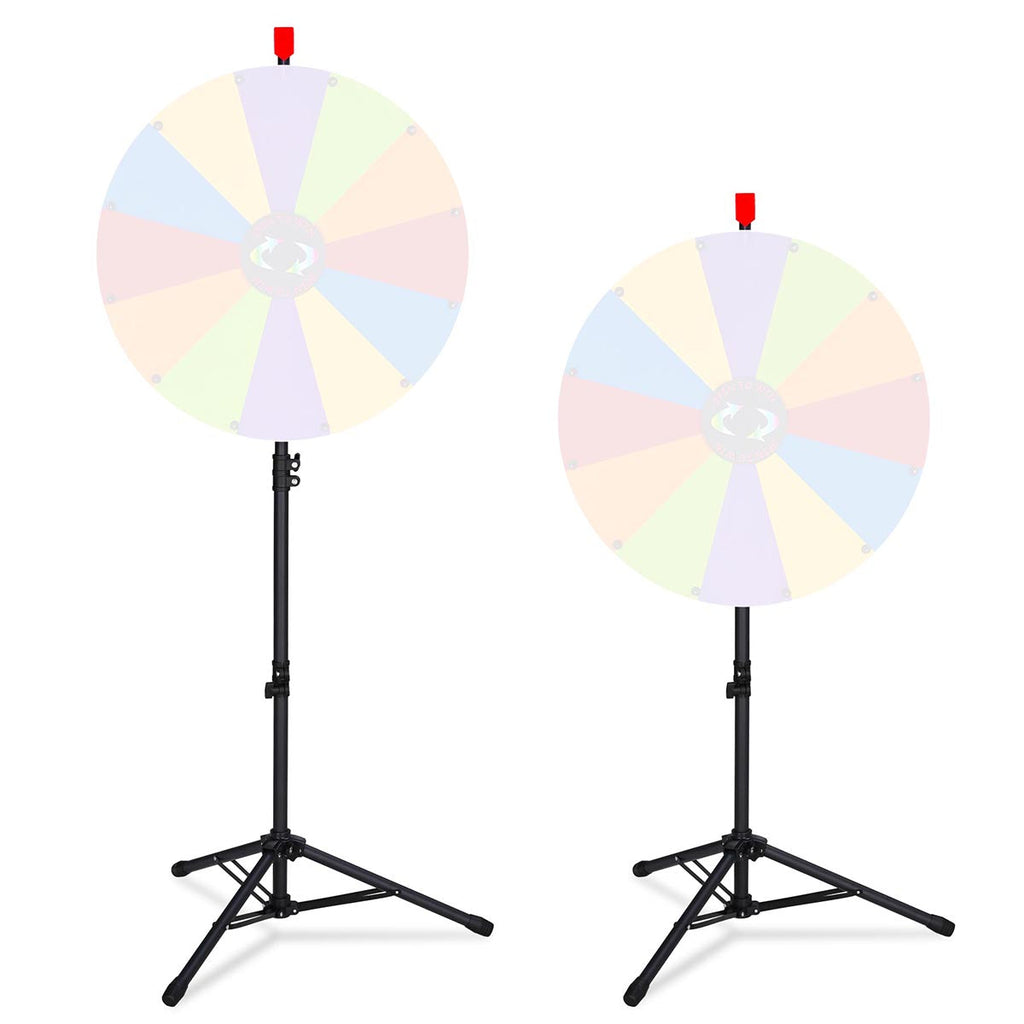 WinSpin Metal Tripod Stand Height Adjustable for Prize Wheel
