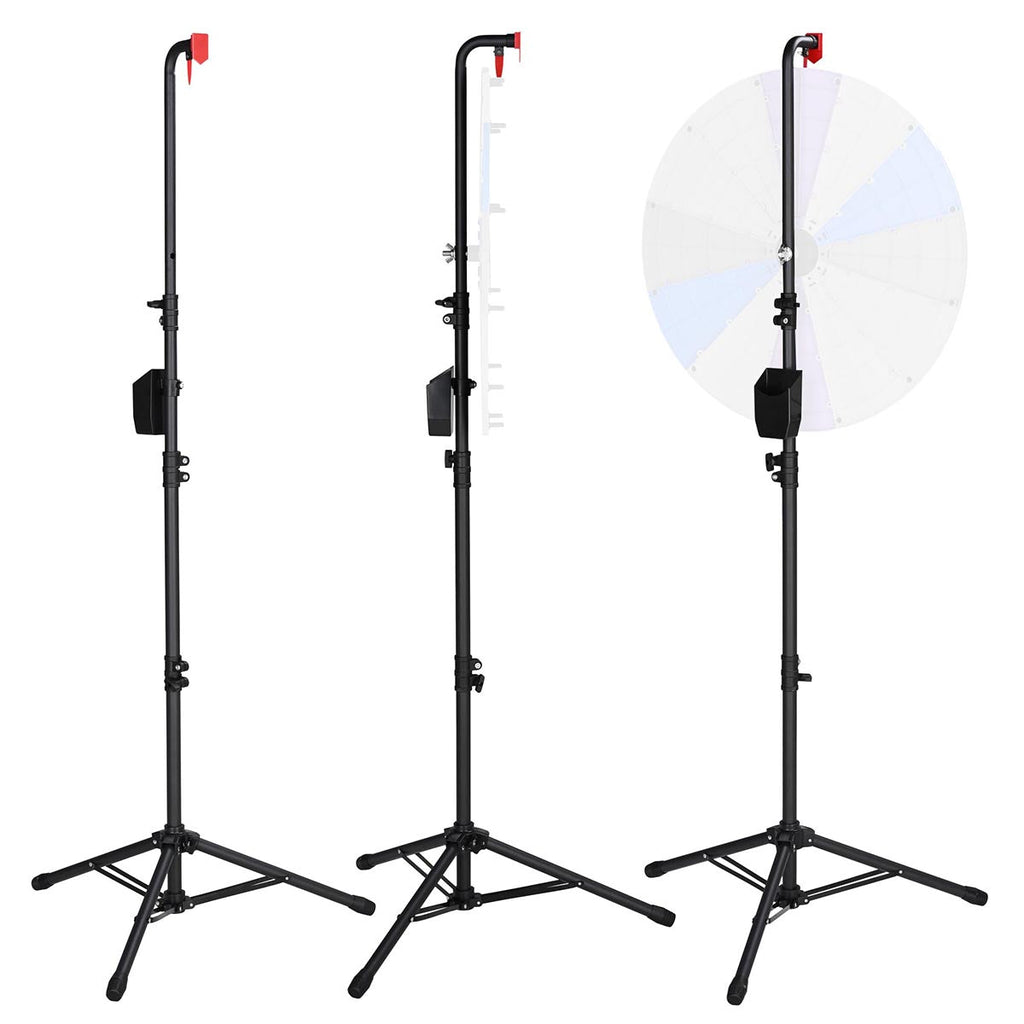 WinSpin Metal Tripod Stand Height Adjustable for Prize Wheel