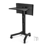 Yescom Mobile Laptop Stand Podium Desk Lectern on Wheels