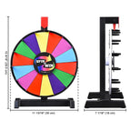 WinSpin 12" Tabletop Prize Wheel Color Dry Erase