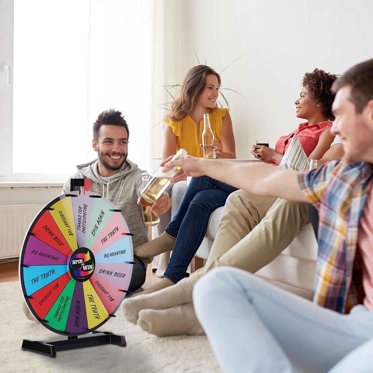 WinSpin 24" Tabletop Prize Wheel Dry Erase
