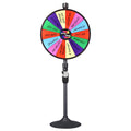 WinSpin 24" 14 Slot Floor Stand Color Clicker Dry Erase Prize Wheel