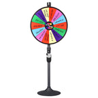 WinSpin 24" 14 Slot Floor Stand Color Clicker Dry Erase Prize Wheel