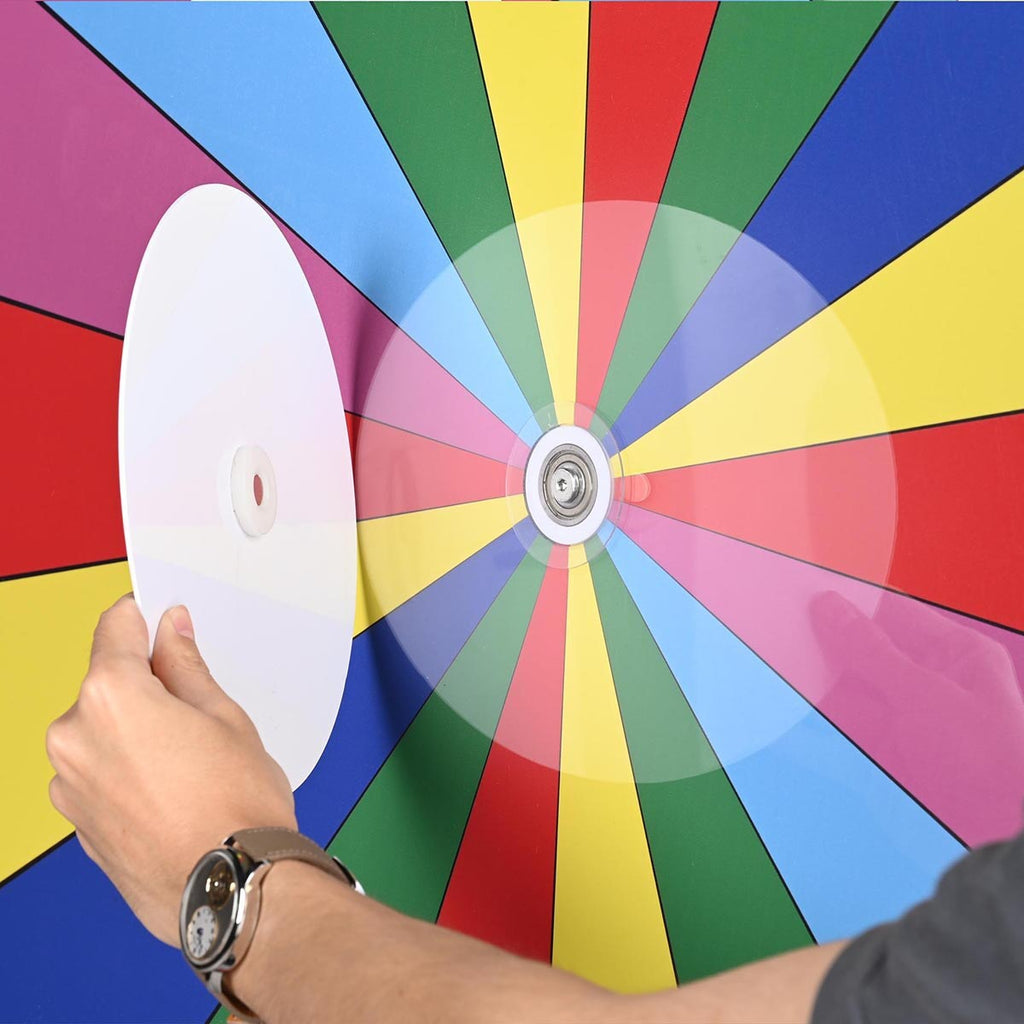 WinSpin 48" Rolling Stand Prize Wheel Color