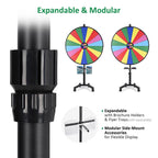 WinSpin 48" Rolling Stand Prize Wheel Color