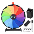WinSpin 24" Tabletop Colorful Dry Erase Prize Wheel Pinwheel
