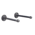 1/2 in. x 12 in. L Shelf Bracket Kit, 2 Pack