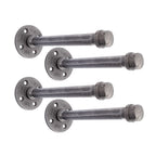 1/2 in. x 8 in. Shelf Bracket Kit, 4 Pack