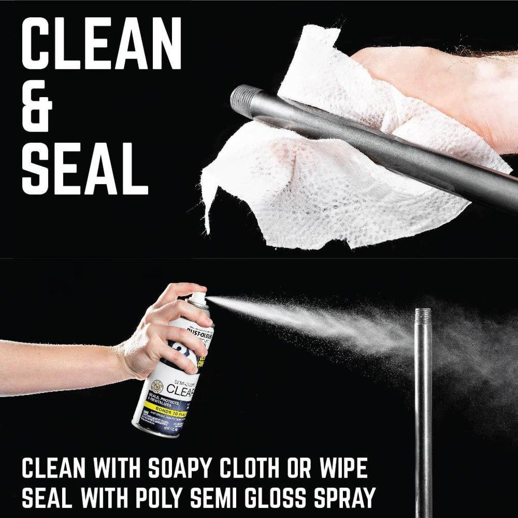 1 in. x 12 in. Round Flange Pipe Table Legs - 4 Pack