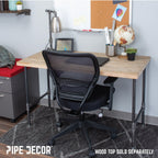 3/4 in. H Pipe Desk Main. Leg - 1 Leg