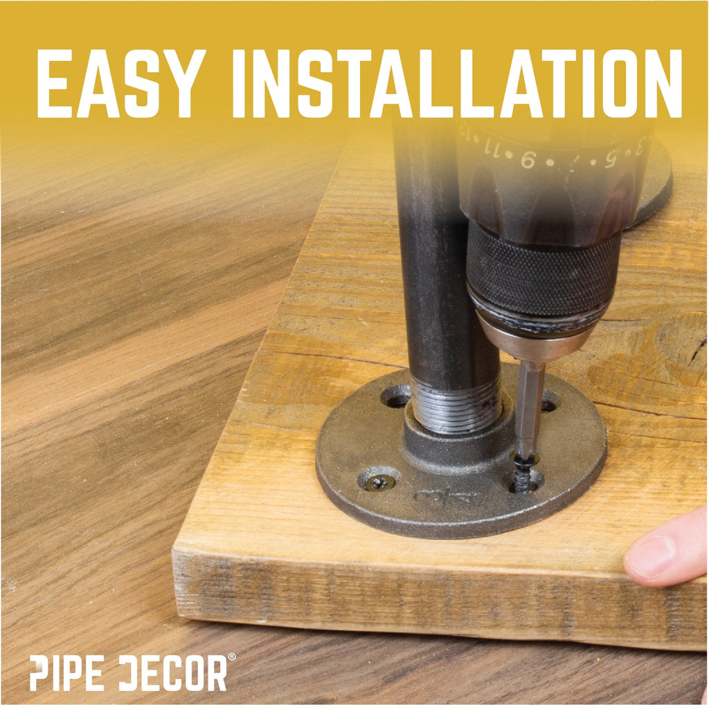 3/4 in. H Pipe Desk Main. Leg - 1 Leg
