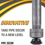 Furniture Leg Levelers for ½” Pipe Legs (4 Pack)