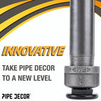 Furniture Leg Levelers for ¾” Pipe Legs (4 Pack)