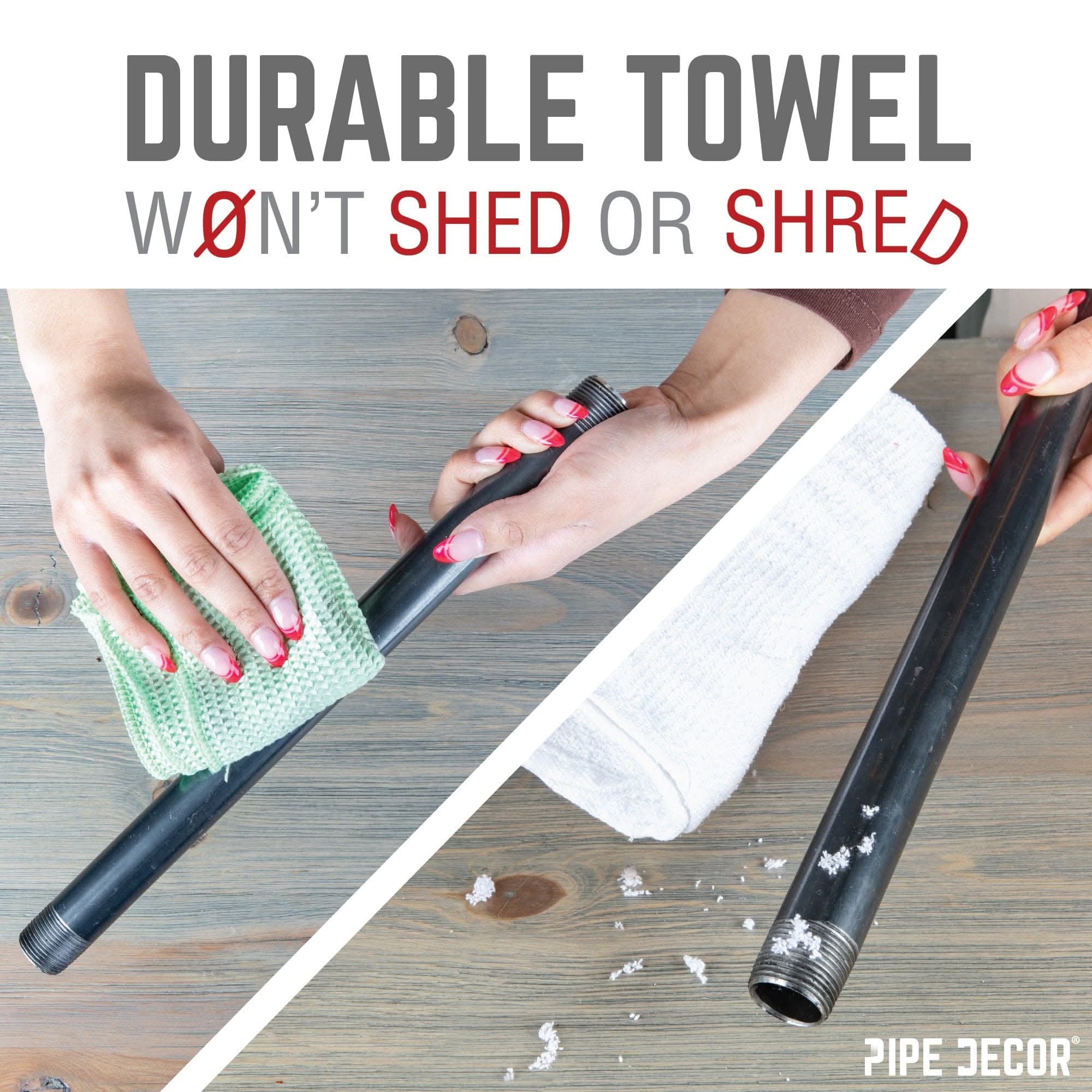 Microfiber Cleaning Cloth, Multi-purpose Lint-Free Towels, 4-Pack