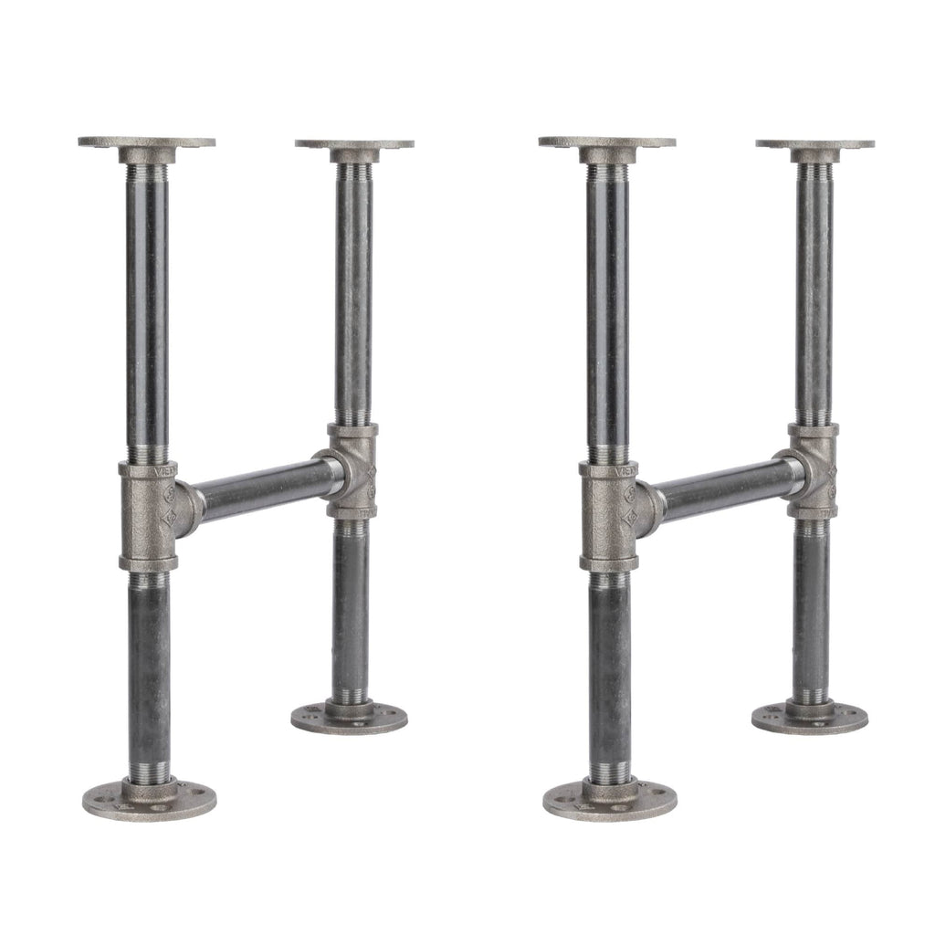 3/4 in. H Round Flange Pipe Kit for Coffee Table/Bench Legs